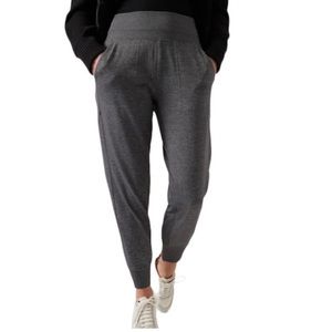ATHLETA Venice Jogger Sweatpants Grey Size XS Pet